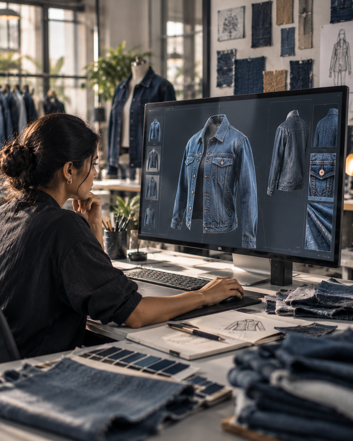 3D fashion garment visualization
